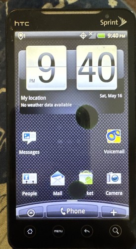 Htc evo pc36100 1gb - evo, (sprint)